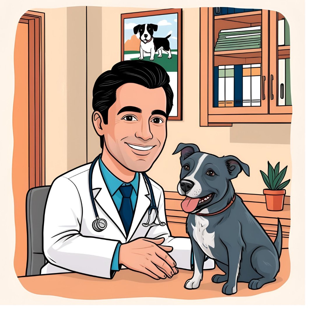 Le docteur vétérinaire Cyril Gons